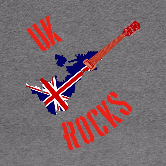 UK Rocks by MessageOnApparel